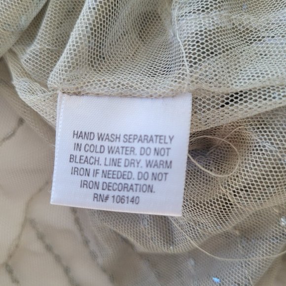 NWT BAR III Sheer Embroidered top, S - Picture 8 of 8